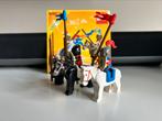 Lego 6021 Ridderlego, 2 ridders te paard, Legoland, Kinderen en Baby's, Speelgoed | Duplo en Lego, Gebruikt, Ophalen of Verzenden