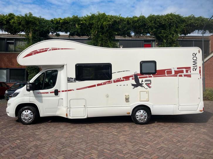 Rimor Alkoof Camper - Familiecamper 2017 - ook te huur 2026, Caravans en Kamperen, Campers, Bedrijf, meer dan 6, Alkoof, Fiat