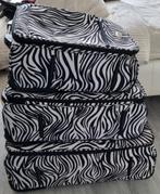 Kofferset 3 stuks zebraprint, Ophalen