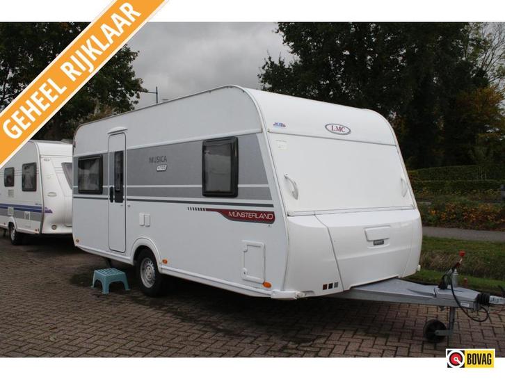 LMC Musica 470 D, Caravans en Kamperen, Caravans, tot en met 4, Rondzit, LMC en Münsterland, Frans bed, Overige typen, 4 tot 5 meter