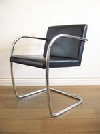 BRNO stoel Ludwig Mies van der Rohe, Ophalen, Metaal, Gebruikt, Zwart