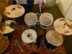 Pearl Drumstel met Meinl Bekkens & Remo Vellen & Tama pedal, Muziek en Instrumenten, Ophalen, Gebruikt, Pearl