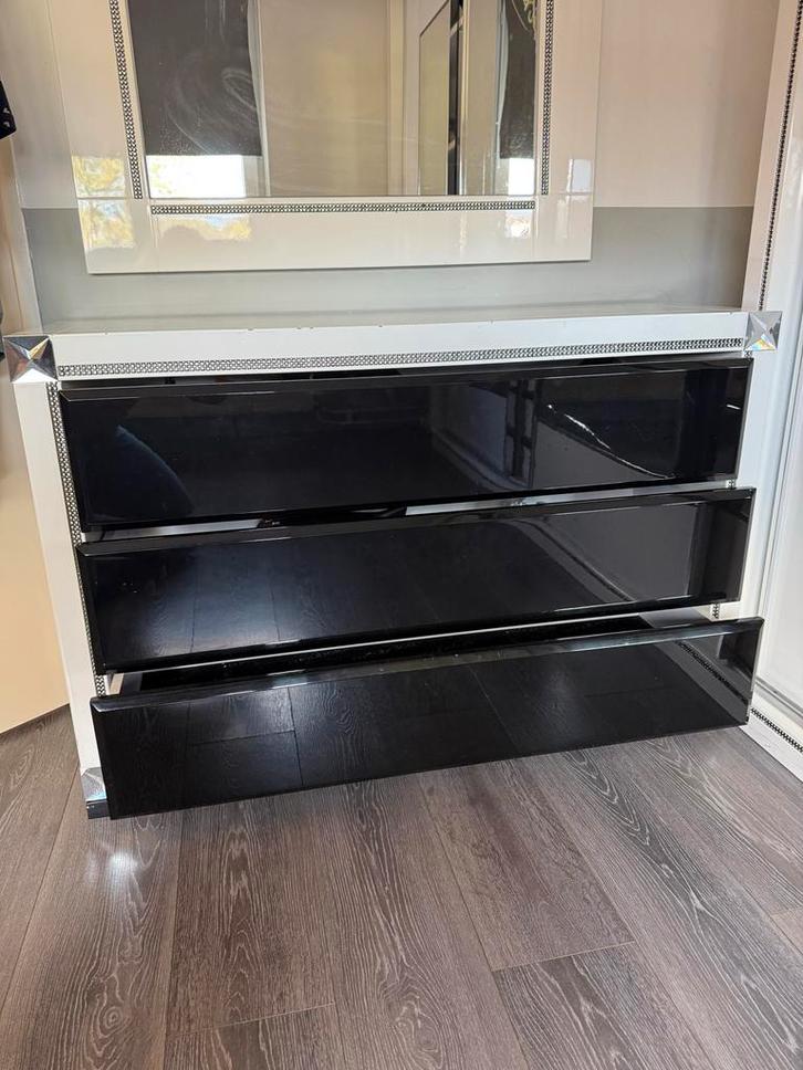 Make-up kast met spiegel - Stijlvol!, Huis en Inrichting, Kasten | Dressoirs, Gebruikt, 50 tot 100 cm, 25 tot 50 cm, Met lade(s)