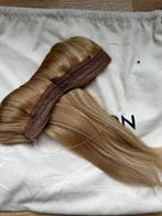 Clip-in extensions 100% echt menselijk haar midden blond, Sieraden, Tassen en Uiterlijk, Uiterlijk | Haarverzorging, Ophalen of Verzenden