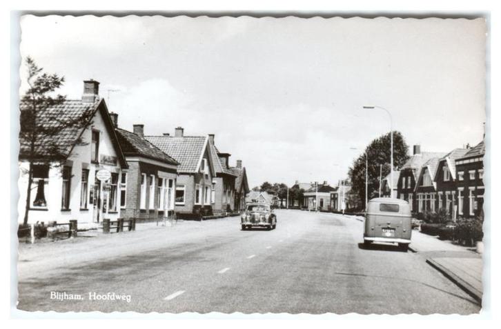 Blijham, Hoofdweg, Verzamelen, Ansichtkaarten | Nederland, Ongelopen, Groningen, 1960 tot 1980, Verzenden