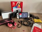 Nintendo Switch OLED - Zo goed als nieuw!, Spelcomputers en Games, Spelcomputers | Nintendo Switch, Ophalen, Zo goed als nieuw