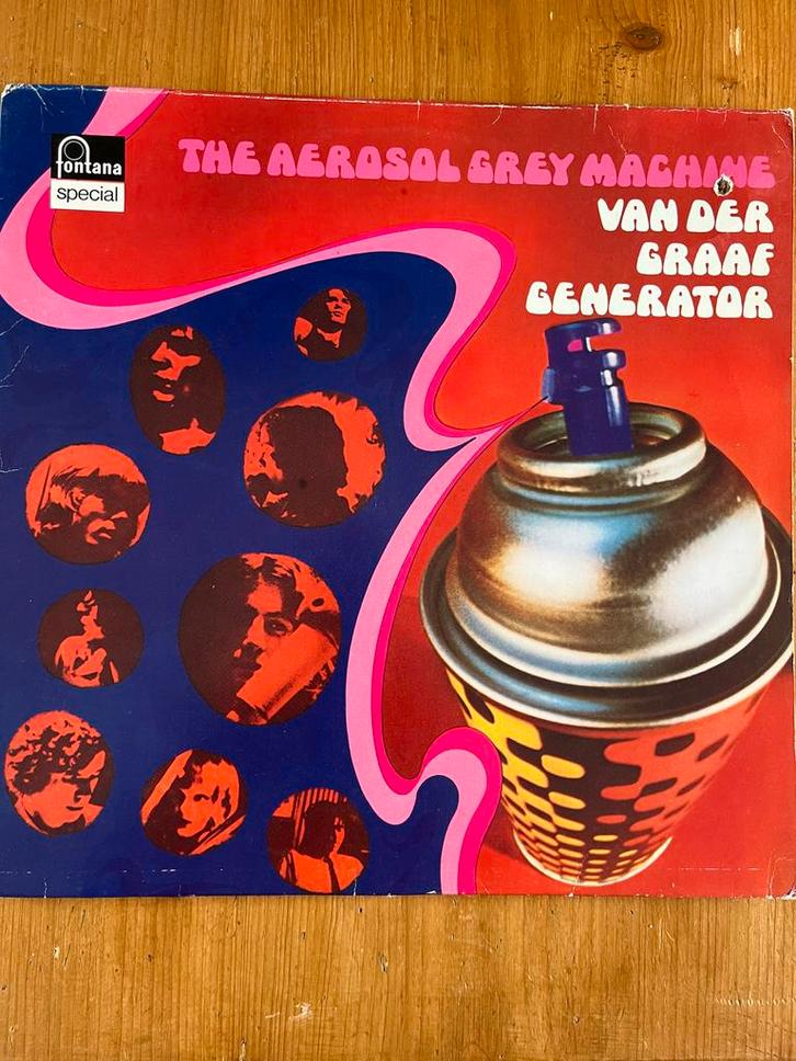 Van Der Graaf Generator - The Aerosol Grey Machine LP, Cd's en Dvd's, Vinyl | Rock, Progressive, Ophalen of Verzenden
