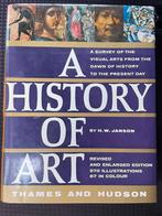 A History Of Art - H. W. Johnson ( 1970 Thames and Hudson ), Gelezen, Ophalen of Verzenden, Overige onderwerpen