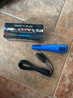 Blauwe Party Fun Microfoon - Nieuw in doos!, Ophalen of Verzenden, Nieuw, Microfoon(s)