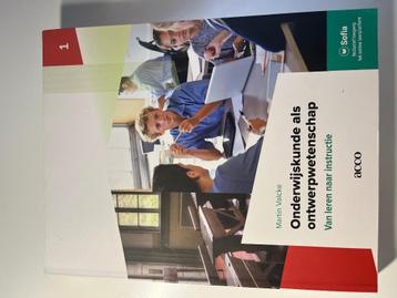 Boek Onderwijskunde als Ontwerpwetenschap beschikbaar voor biedingen
