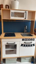 Unieke Ikea speelkeuken met magnetische achterwand, Ophalen, Zo goed als nieuw, Hout