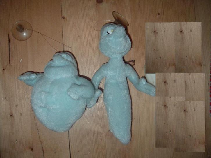 Casper het vriendelijke spookje tekenfilm knuffeltjes tv, Verzamelen, Stripfiguren, Gebruikt, Verzenden