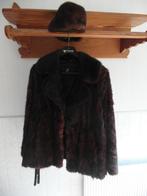bontjas, Kleding | Dames, Jassen | Winter, Ophalen, Zo goed als nieuw, Maat 42/44 (L), Bruin