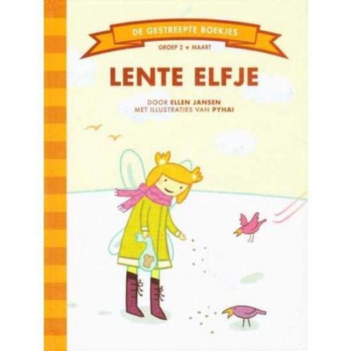 6 gestreepte boekjes groep 2 o.a. Lente elfje, Boeken, Kinderboeken | Kleuters, Zo goed als nieuw, Fictie algemeen, 5 of 6 jaar