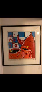 Selwyn Senatori Zeefdruk 63/90 in Lijst, Antiek en Kunst, Kunst | Litho's en Zeefdrukken, Ophalen