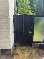 Tuindeur inclusief aanslagpaal en hengen, Tuin en Terras, Ophalen of Verzenden, Zo goed als nieuw, Minder dan 3 meter