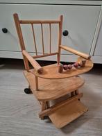 Vintage houten poppenstoeltje / speelgoed kinderstoeltje, Kinderen en Baby's, Speelgoed | Houten speelgoed, Ophalen, Gebruikt