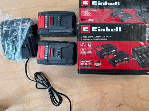 Einhell Power X‑Change Starter Kit – 2 3 Ah accu + oplader, Doe-het-zelf en Verbouw, Gereedschap | Machine-onderdelen en Toebehoren