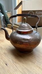 Antieke roodkoperen ketel en doofpot, Antiek en Kunst, Ophalen of Verzenden, Koper