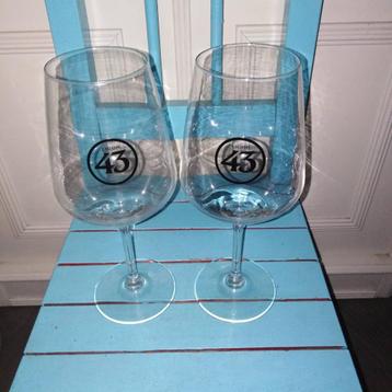 Licor 43 Cuarenta y Tres hoge mix glazen op voet 2 stuks beschikbaar voor biedingen