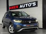 VW T-Cross DSG/1e eign/Led/Carplay/Camera/LageKM/Zuinig/TOP, Auto's, Volkswagen, T-Cross, Gebruikt, Zwart, Blauw