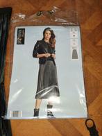 Metallic Plisee rok maat M zwart Nieuw antracit, Maat 38/40 (M), Zwart, Nieuw, Ophalen of Verzenden