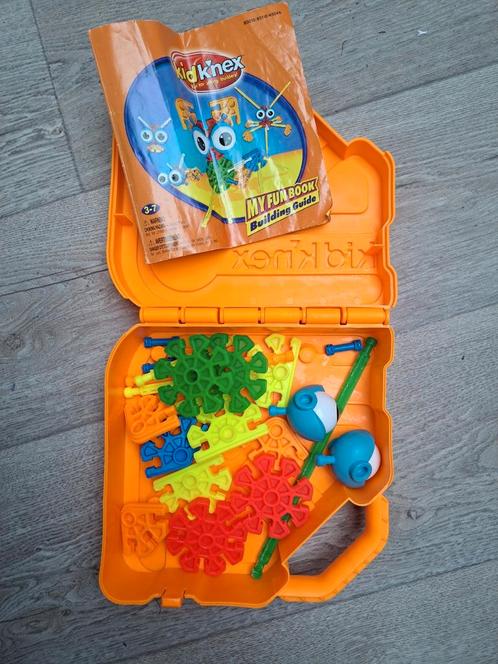 Kids Knex/ K'nex koffer met bouwblokken, Kinderen en Baby's, Speelgoed | Bouwstenen, Gebruikt, K'nex, Ophalen of Verzenden