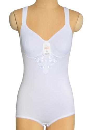 NIEUWE SUSA body, bodysuit, 6449, wit, Mt. 80 B