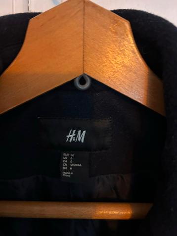 H&M Schippersjas Donkerblauw - Maat 36 beschikbaar voor biedingen
