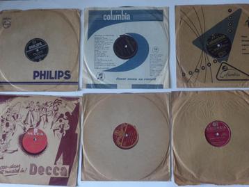 78 toeren platen, jaren 30/50, Django Reinhardt, Duke Elling beschikbaar voor biedingen