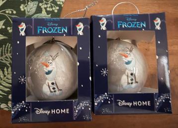 2 Disney frozen kerstballen beschikbaar voor biedingen