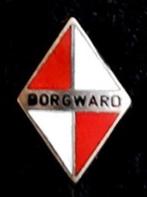 Borgward speld- rood wit emaille, Verzenden, Nieuw, Transport, Speldje of Pin
