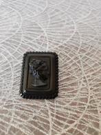 Prachtige antieke rouwbroche, Antiek en Kunst, Verzenden