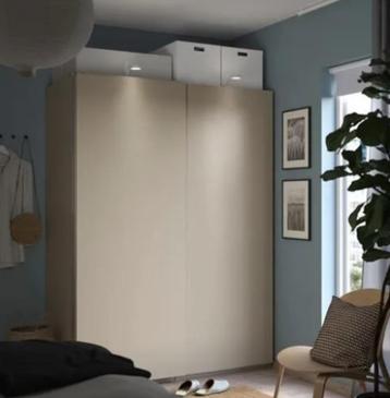 Ikea Pax Kast Beige schuifdeuren 150x201 Zeer Luxe inrichtin