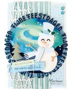 snijmal Kerstboompjes achtergrond NIEUW, Verzenden, Nieuw, Kerst, Pons of Mal