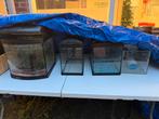 Paar stuks aquarium s, Tuin en Terras, Ophalen, Zo goed als nieuw