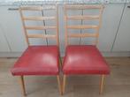 Twee vintage (Pastoe) ladderstoelen uit de jaren 50, Ophalen, Gebruikt, Twee, Vintage