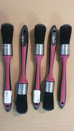Set van 5 stuks softgrip kwasten, Ophalen, Gebruikt