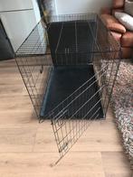 Zwarte Bench 107x70x77, Ophalen, Gebruikt, 65 tot 100 cm, Hondenhok