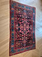 Perzisch tapijt handgeknoopt vintage 211x130, Ophalen, Zo goed als nieuw, Rechthoekig, 200 cm of meer