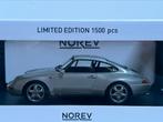 1:18 Porsche 911 carerra 993 zilver Norev in nieuwstaat, Ophalen of Verzenden, Zo goed als nieuw, Auto, Norev