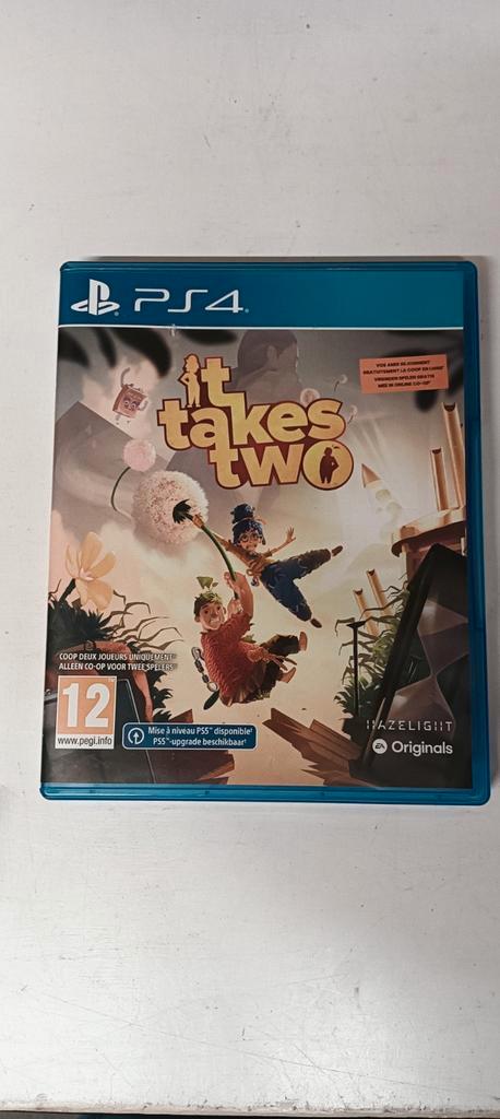 It Takes Two, Spelcomputers en Games, Games | Sony PlayStation 4, Zo goed als nieuw, Avontuur en Actie, 2 spelers, Vanaf 12 jaar