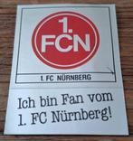 1.FCN ( 1.FC NURNBERG ) glimmend logo Panini Fussball 88, Ophalen of Verzenden, Zo goed als nieuw, Buitenlandse clubs, Poster, Plaatje of Sticker