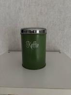 Brabantia  Antiek Koffieblik - Groen, Groot Formaat, Antiek en Kunst, Ophalen of Verzenden