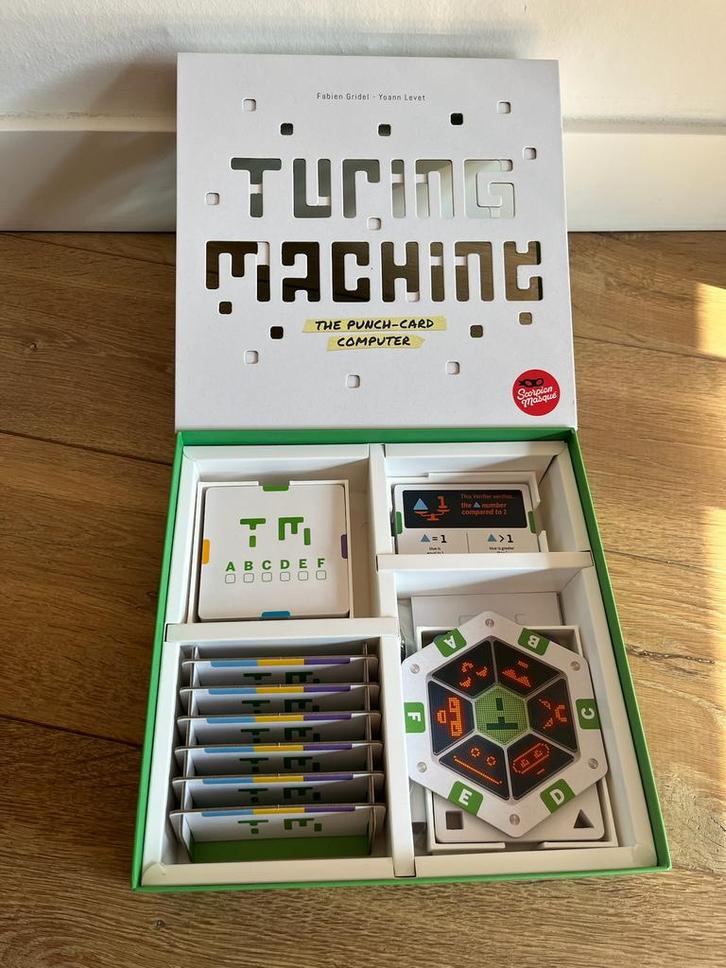 3D printed insert Turing Machine, Hobby en Vrije tijd, Gezelschapsspellen | Bordspellen, Nieuw, Ophalen of Verzenden