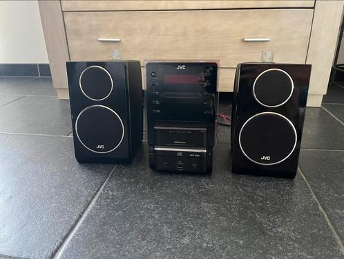 JVC stereo-set + boxen, Audio, Tv en Foto, Stereo-sets, Zo goed als nieuw, JVC, Ophalen of Verzenden
