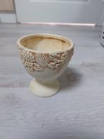 bloempot met dennenappels opdruk, Tuin en Terras, Bloempotten, Ophalen, Gebruikt, Rond, Binnen