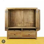 Tv kast teak, Huis en Inrichting, Gebruikt, 75 cm of meer, 100 tot 150 cm, Koloniaal