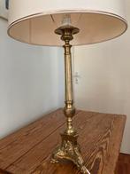 Klassieke schemerlamp op kandelaar, Huis en Inrichting, Gebruikt, Ophalen of Verzenden, 50 tot 75 cm