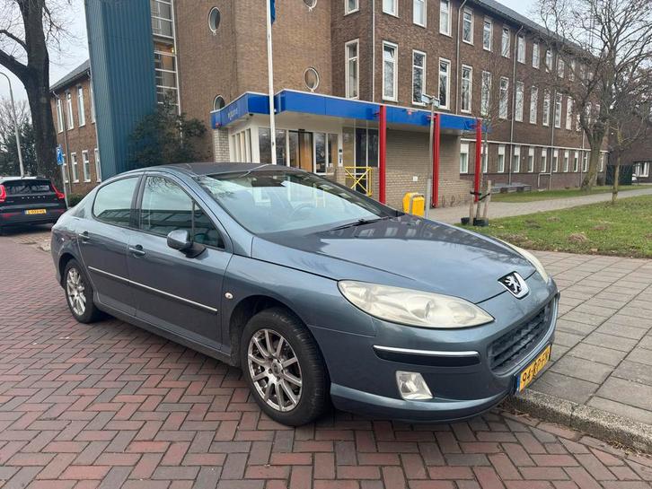 Peugeot 407 2.0 16V XT AUT 2005 Grijs, Auto's, Peugeot, Particulier, Benzine, C, Sedan, Automaat, Origineel Nederlands, Zilver of Grijs